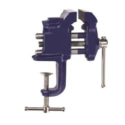 Irwin 3 In. Steel Stationary Bench Vise