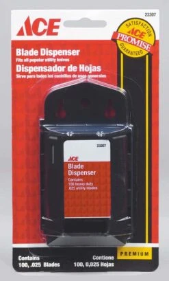 Ace Carbon Steel Heavy Duty Blade Dispenser With Blades 1 Pk -DeWALT Outlet 0281486c abe6 476d 8405 04cc01ce05e0
