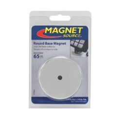 Magnet Source .375 In. L X 2.61 In. W Silver Round Base Magnet 65 Lb. Pull 1 Pc -DeWALT Outlet 05e6cf5b 79f2 4f88 8f17 77834a39e97a