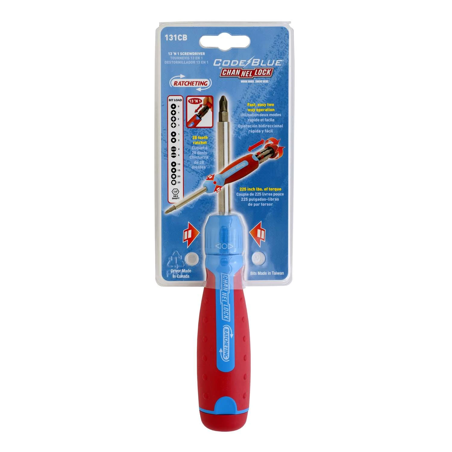 Channellock Multi Bit Screwdriver 1 Pc 5 Channellock Multi Bit Screwdriver 1 Pc - Image 3