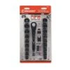 Crescent X6 3/8 In. Drive Metric And SAE 12 Point Socket And Ratchet Set 25 Pc -DeWALT Outlet 07ccdf32 9925 478a a20b 1be934599f67