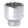 Craftsman 2-1/4 In. X 3/4 In. Drive SAE 12 Point Standard Socket 1 Pc