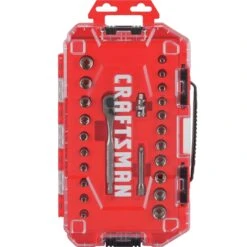 Craftsman 1/4 In. Drive Metric And SAE 6 Point Socket And Ratchet Set 24 Pc -DeWALT Outlet 0debbe31 b776 4821 8ae1 af351d9a8765