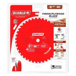 Diablo 8-1/4 In. D X 5/8 In. TiCo Hi-Density Carbide Finishing Saw Blade 40 Teeth 1 Pk -DeWALT Outlet 0fa634c3 cd8f 4ef9 9bc9 ee3836534b0e