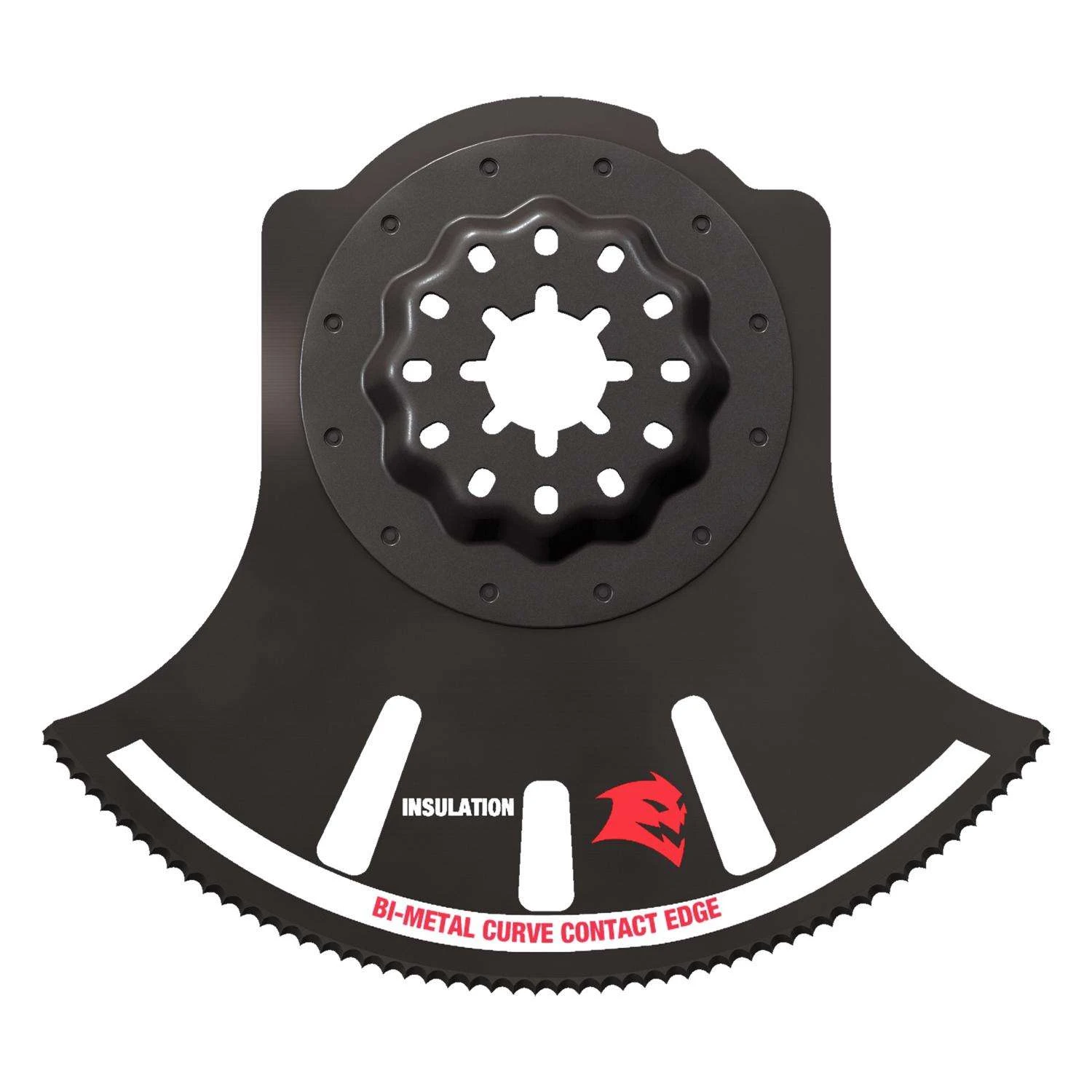 Diablo Starlock 3-1/2 In. X 3-1/2 In. W Bi-Metal Curved Contact Edge Oscillating Blade Insulation 1 4 Diablo Starlock 3-1/2 In. X 3-1/2 In. W Bi-Metal Curved Contact Edge Oscillating Blade Insulation 1 - Image 2