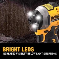 DeWalt 20V MAX Atomic 1/4 In. Cordless Brushless 3-Speed Impact Driver Tool Only -DeWALT Outlet 1051bb51 fe4e 4bbb 9d80 b71cad6f2db5