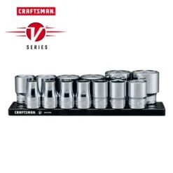 Craftsman V-Series 1/2 In. Drive SAE 6 Point Socket Set 13 Pc -DeWALT Outlet 112c6c1c 0e97 4b93 921d eca446750c52