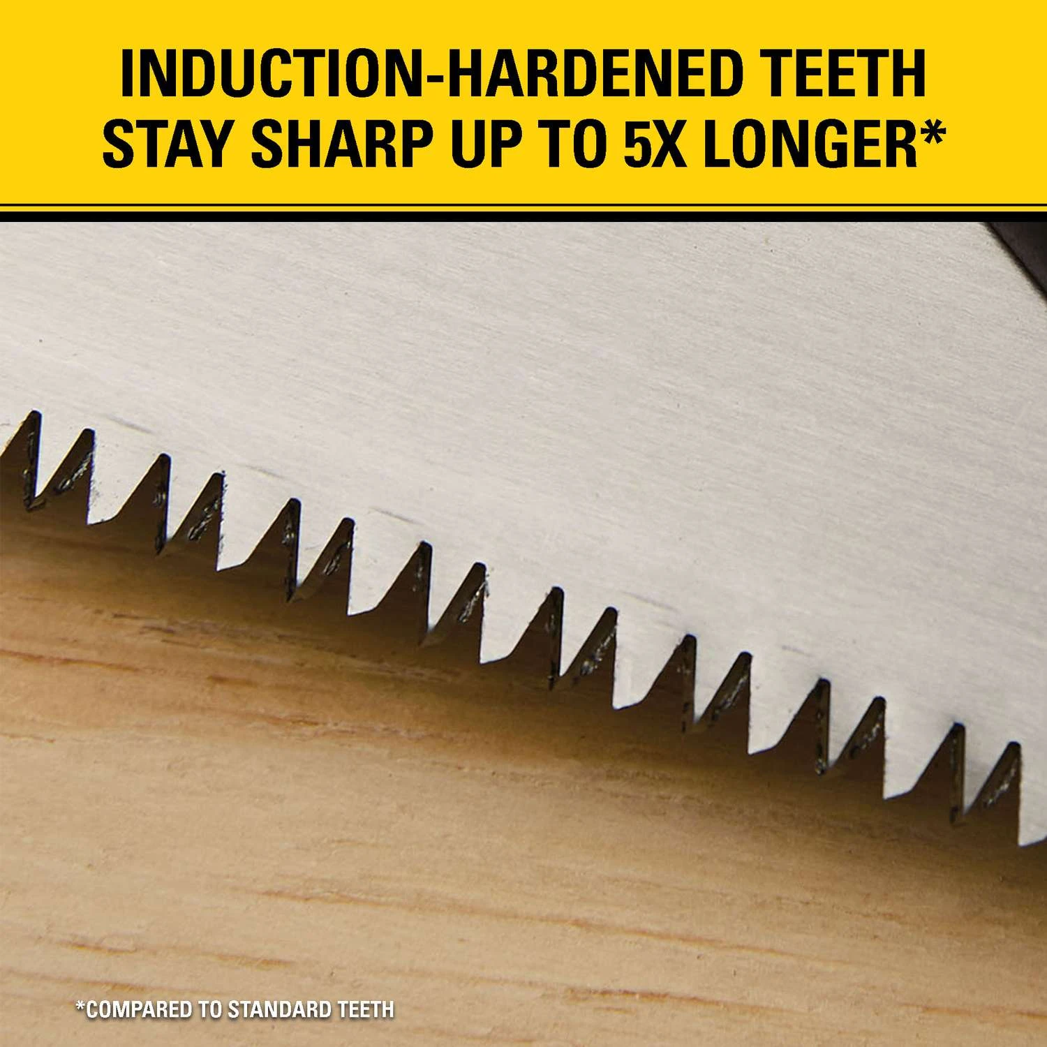 Stanley FatMax 15 In. Carbon Steel Multi Hand Saw 8 TPI 1 Pc 6 Stanley FatMax 15 In. Carbon Steel Multi Hand Saw 8 TPI 1 Pc - Image 4