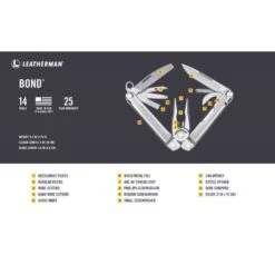 Leatherman Bond 14-in-1 Multi-Purpose Tools 1 Pc -DeWALT Outlet 139ec385 e1f9 4fc4 be4e a8ebc59c1dd3