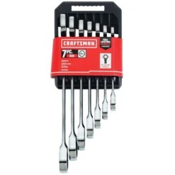 Craftsman 12 Point SAE Ratcheting Combination Wrench Set 7 Pc -DeWALT Outlet 1611957d 494f 416f 8934 6fe9990b84bc