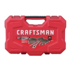 Craftsman 3/8 In. X 3/8 In. Drive Metric And SAE 6 Point Mechanic's Tool Set 51 Pc -DeWALT Outlet 1779aa74 1f2f 49be a127 4b45abcb44a9