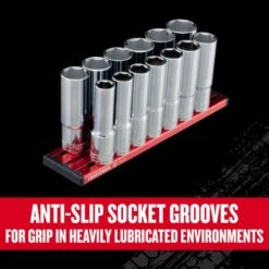 Craftsman V-Series 1/2 In. Drive Metric 6 Point Deep Socket Set 13 Pc -DeWALT Outlet 19d6e366 bc02 431c 86e5 63a2d5e024e9