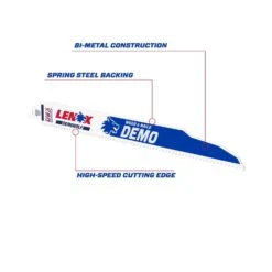 LENOX DEMOWOLF 12 In. Bi-Metal Reciprocating Saw Blade 6 TPI 5 Pk 7 LENOX DEMOWOLF 12 In. Bi-Metal Reciprocating Saw Blade 6 TPI 5 Pk -DeWALT Outlet 1a56159b 5d6b 44c1 ae2e 721d21ed4456