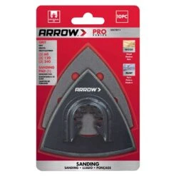 Arrow Pro Triangular Multi-Tool Sanding Set Multi-Material 1 Pc
