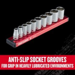 Craftsman V-Series 1/4 In. Drive Metric 6 Point Socket Set 10 Pc -DeWALT Outlet 1dc5e5cd 84b4 44ca ba16 5bb934f8d428