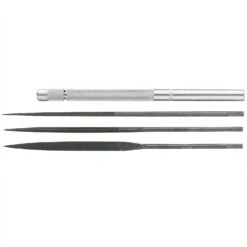 General 8.5 In. L Steel File Set 4 Pc