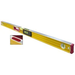 STABILA 48 In. Aluminum Magnetic Type 96M-2 Electronic Level 3 Vial