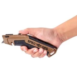 Spec Ops 7 In. Retractable Fixed Utility Knife Black 1 Pc -DeWALT Outlet 1f8485e4 6cdd 4dc0 bd8d a73c32a9be07