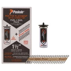 Paslode ProStrip 1-1/2 In. Paper Strip Brite Fuel And Nail Kit 30 Deg 1 Pk