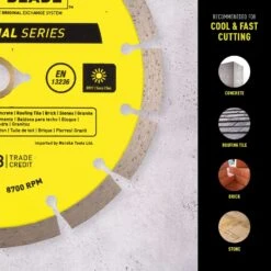 Trade A Blade 4-1/2 In. D X 5/8 And 7/8 In. Diamond Segmented Rim Blade 1 Each -DeWALT Outlet 21ca8fa0 220f 4538 a5aa 3c79cadd5cab