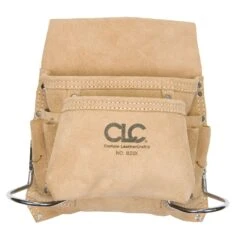 CLC 3 In. W X 12.5 In. H Suede Nail And Tool Pocket Apron 8 Pocket Tan 1 Pc -DeWALT Outlet 2490833b a6c7 42dc 8955 ccd6a6558669