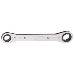 Klein Tools 11/16 In. X 3/4 In. SAE Ratcheting Box Wrench 9.25 In. L 1 Pc