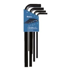 Eklind Hex-L 1.5-10 Mm Metric Long Arm Hex L-Key Set 9 Pc