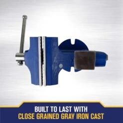 Irwin 4.5 In. Steel Bench Vise -DeWALT Outlet 27d936ee 3c61 49b9 96a6 e79c1f47c628