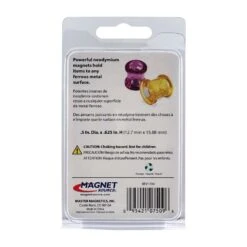 Magnet Source .625 In. L X .5 In. W Assorted Magnetic Push Pins 10 Pc -DeWALT Outlet 27fedf45 818c 4bac 9772 fa0e893e5a0c