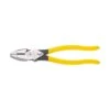 Klein Tools 9.33 In. Induction Hardened Steel High Leverage Side Cutting/Connector Crimping Pliers -DeWALT Outlet 2993832e aad4 4540 96bd 83433024aaba
