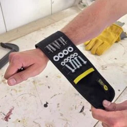 Wrap-It MagSnap 12.25 In. L X 3.25 In. W Black Magnetic Tool Holder 1 Pk -DeWALT Outlet 2a49db43 ad72 4d2b ae91 0af6d4841d1e