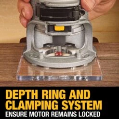 DeWalt 7 Amps 1.25 HP Corded Compact Router Tool Only -DeWALT Outlet 2beec746 00fc 445d 89f6 cb8751ac0125