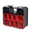 Ace 12.8 In. W X 6.42 In. H Double Sided Storage Organizer Metal/Plastic 26 Compartments Black/Red -DeWALT Outlet 2c624fad 2008 456c 992f 22d82b63d98d