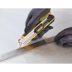 Stanley FatMax 7 In. Retractable Snap-Off Utility Knife Black/Yellow 1 Pk -DeWALT Outlet 2dadecf6 e79d 4c74 95e5 f4d14c1a9180