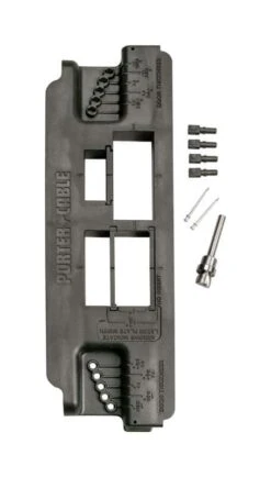 Porter Cable 7.1 In. L X 16 In. W Strike And Latch Template 1 Pc