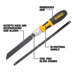 DeWalt 10 In. Carbon Steel Multi-Use Saw 24 TPI 2 Pc -DeWALT Outlet 312182f9 9173 4a3c 8847 8c83e0ab1a66