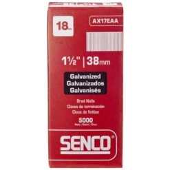 Senco 1-1/2 In. 18 Ga. Straight Strip Galvanized Brad Nails 5000 Pk -DeWALT Outlet 31c66998 ee8c 41ba 8bdd dc59f270b0e1