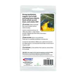 Magnet Source .5 In. L X 1.5 In. W Silver Magnetic Hook 65 Lb. Pull 1 Pc -DeWALT Outlet 323b90e2 2b9a 4eda b992 5d77c2f7fb38