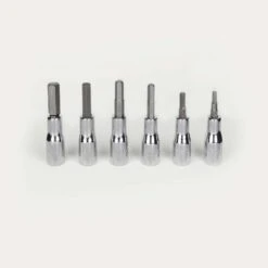 SK Professional Tools 3/8 In. Drive Metric Hex Bit Socket Set 6 Pc