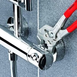 Knipex 10 In. Chrome Vanadium Steel Smooth Jaw Pliers Wrench -DeWALT Outlet 35105b6c 0e5e 49e4 bf04 f11cae11615f