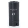 Craftsman 27 Mm X 1/2 In. Drive Metric 6 Point Deep Deep Impact Socket 1 Pc -DeWALT Outlet 36429f3b e0b5 4791 bb67 3ee68555a66e