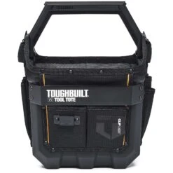 ToughBuilt 14.96 In. W X 14.57 In. H Polyester/Polypropylene Tool Tote 30 Pocket Black 1 Pc