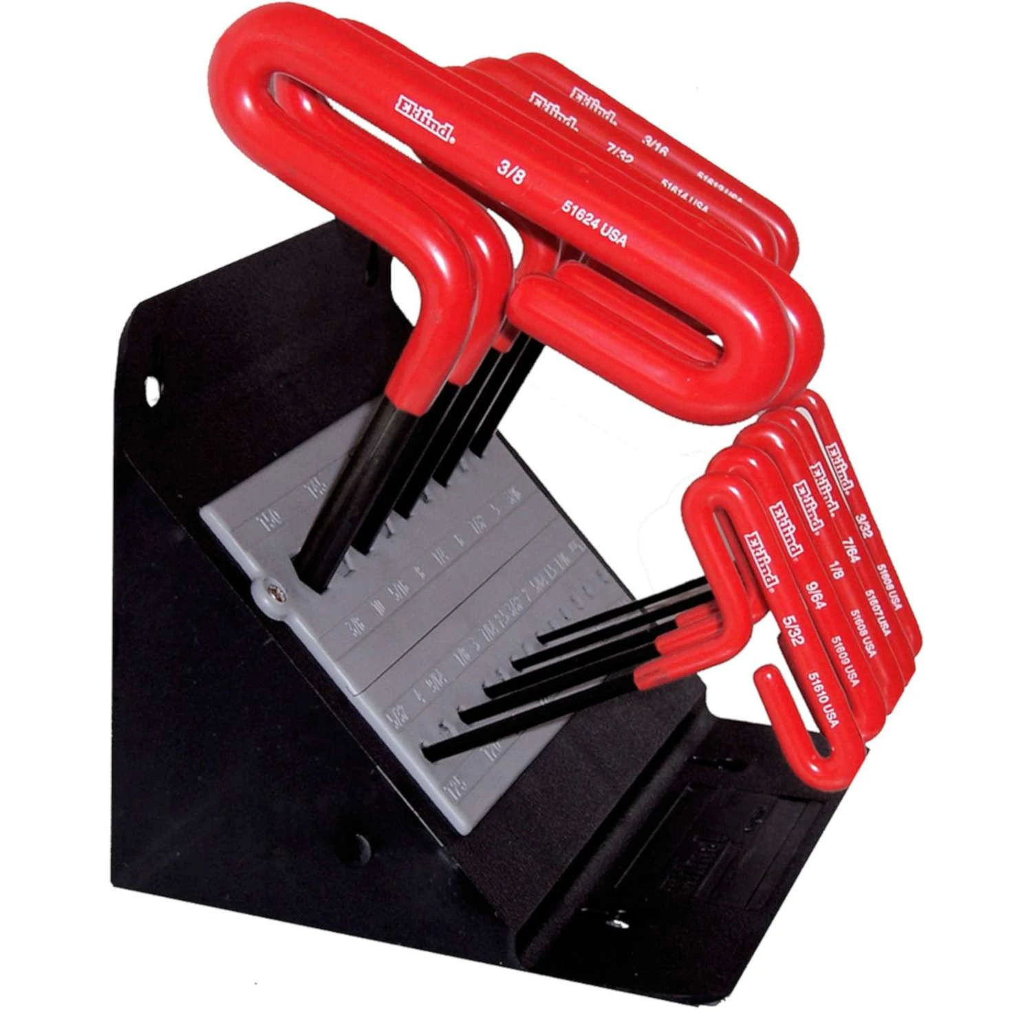 Eklind 3/32 To 3/8 In. SAE T-Handle Hex Key Set 10 Pc 3 Eklind 3/32 To 3/8 In. SAE T-Handle Hex Key Set 10 Pc