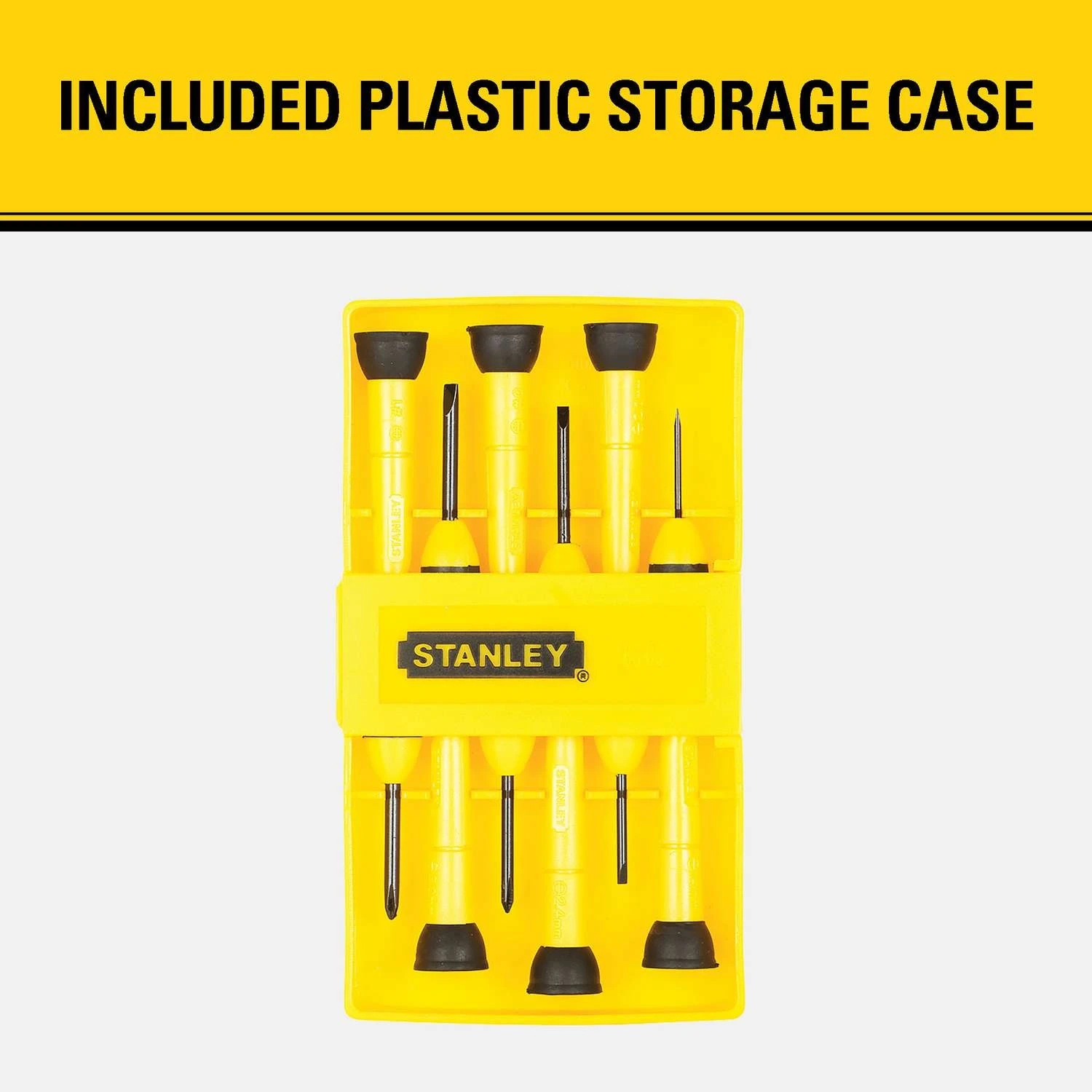 Stanley Multi-Bit Mini Screwdriver Assorted In. 6 Pc 8 Stanley Multi-Bit Mini Screwdriver Assorted In. 6 Pc - Image 6