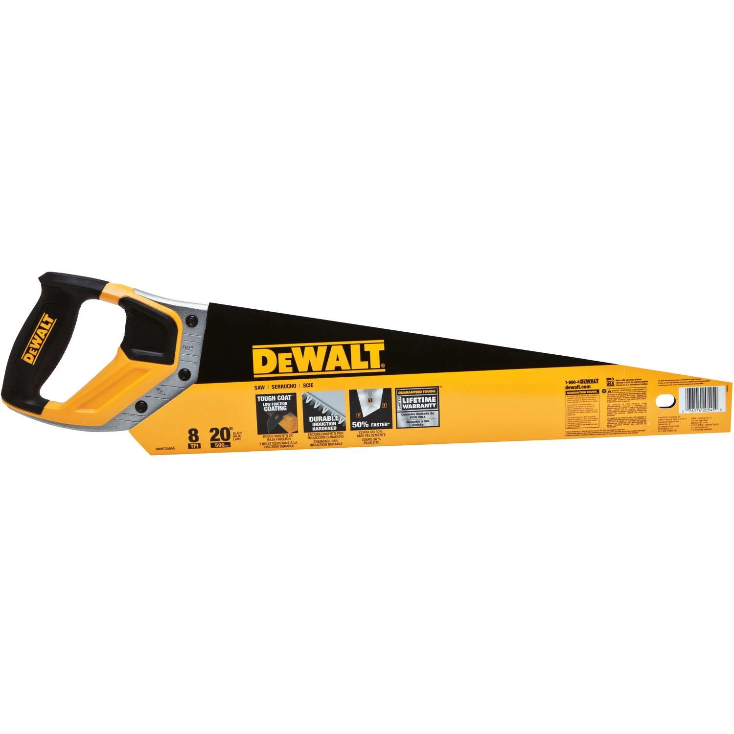 DeWalt 20 In. Steel Handsaw 8 TPI 1 Pc 3 DeWalt 20 In. Steel Handsaw 8 TPI 1 Pc