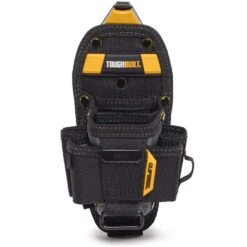 ToughBuilt 5.5 In. W X 10 In. H Polyester Technician Tool Pouch 7 Pocket Black/Gray 1 Pc -DeWALT Outlet 3e73bf32 9b9d 47d7 90b6 c4edf09e8f0b