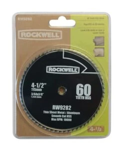 Rockwell 4-1/2 In. D X 3/8 In. Versacut High Speed Steel Circular Saw Blade 60 Teeth -DeWALT Outlet 3f128078 df1c 4010 86da 236db933e8e5