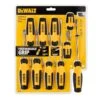 DeWalt Fixed Bar Screwdriver Set 10 Pc