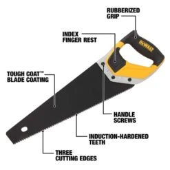 DeWalt 15 In. Steel Hand Saw 8 TPI 1 Pc -DeWALT Outlet 4228831a c1eb 484f 8afa d97c39294de5