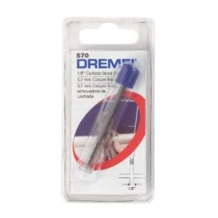 Dremel 1/8 In In. X 1-1/2 In. L Carbide Tipped Grout Removal Bit 1 Pk